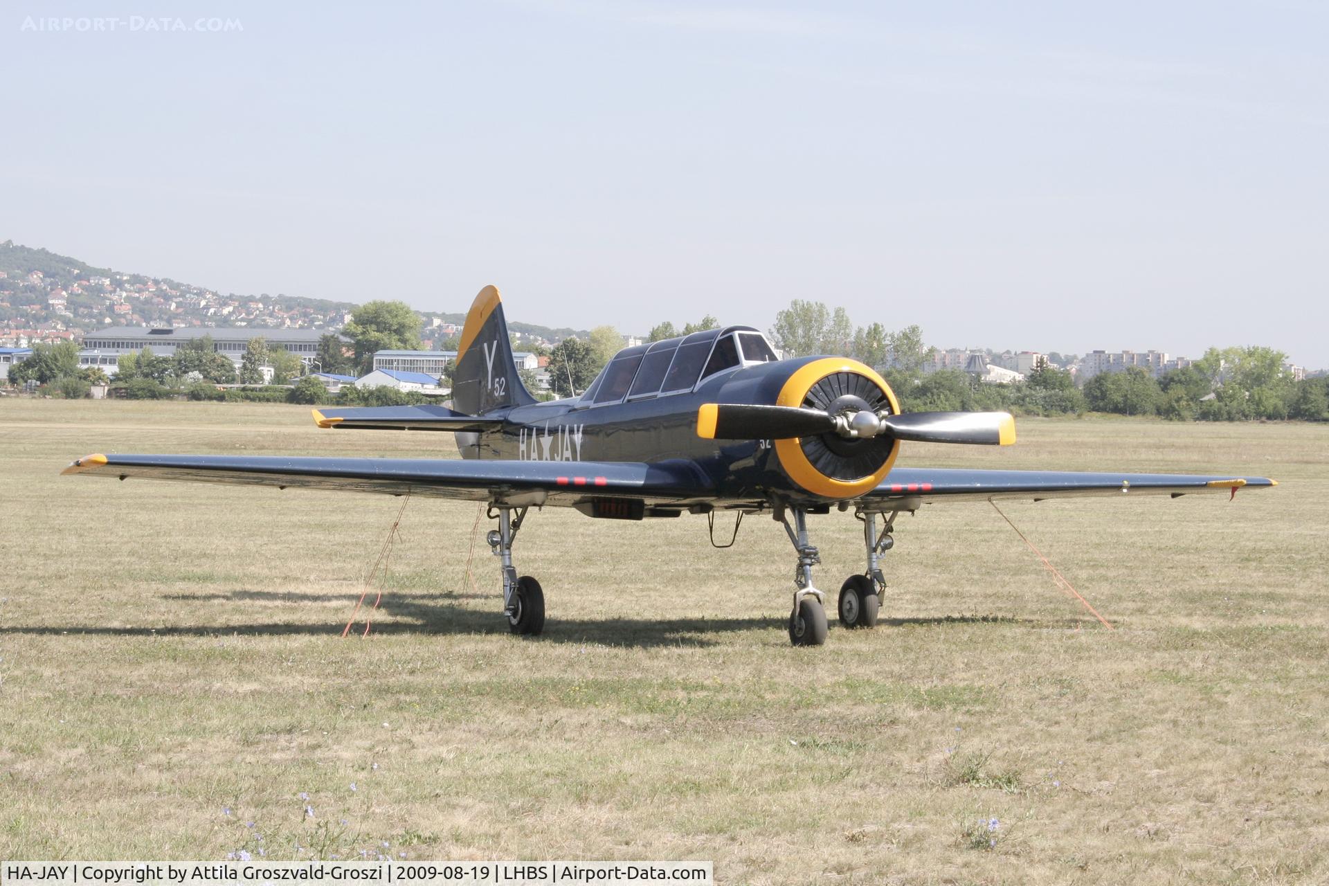 HA-JAY, 1987 Yakovlev Yak-52 C/N 877412, Budaörs-Airport  Hungary-LHBS