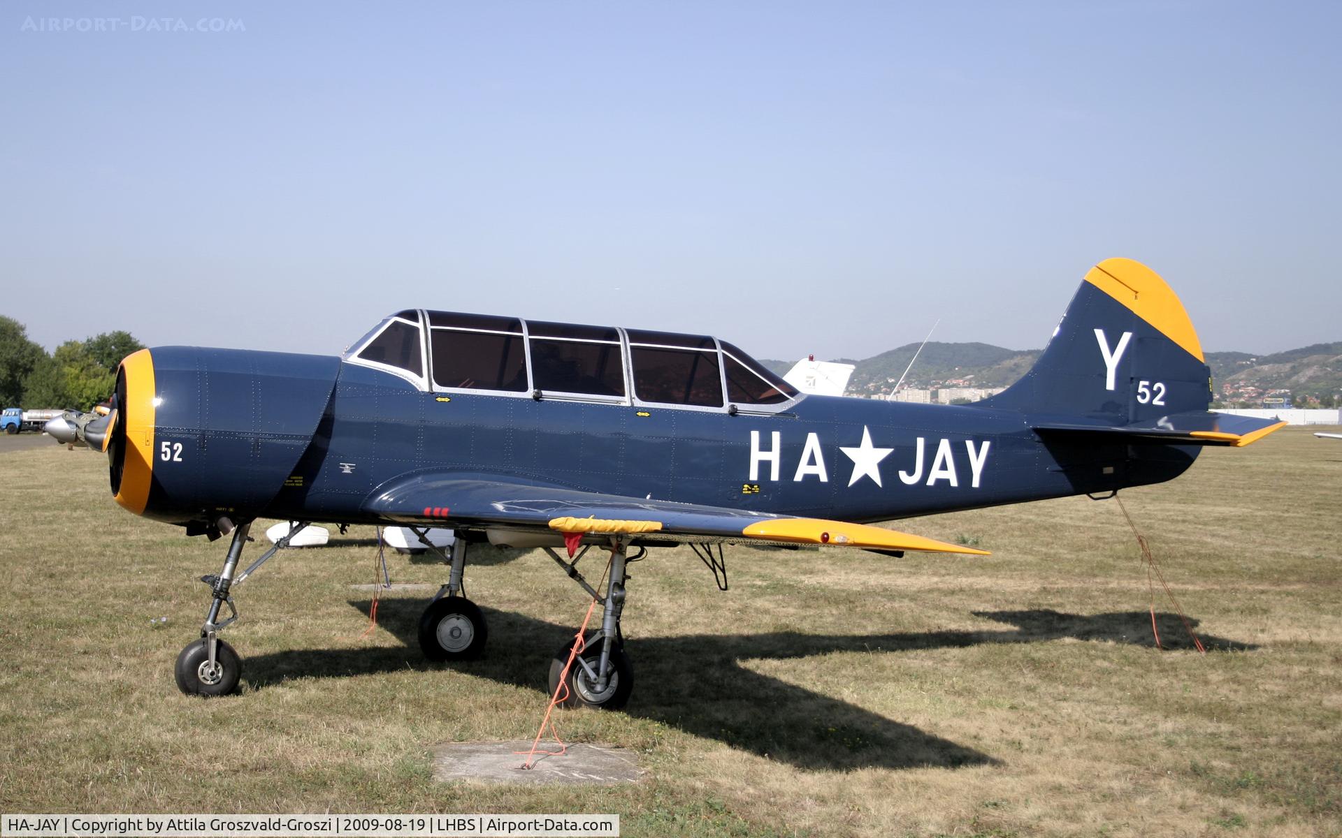 HA-JAY, 1987 Yakovlev Yak-52 C/N 877412, Budaörs-Airport / Hungary - LHBS