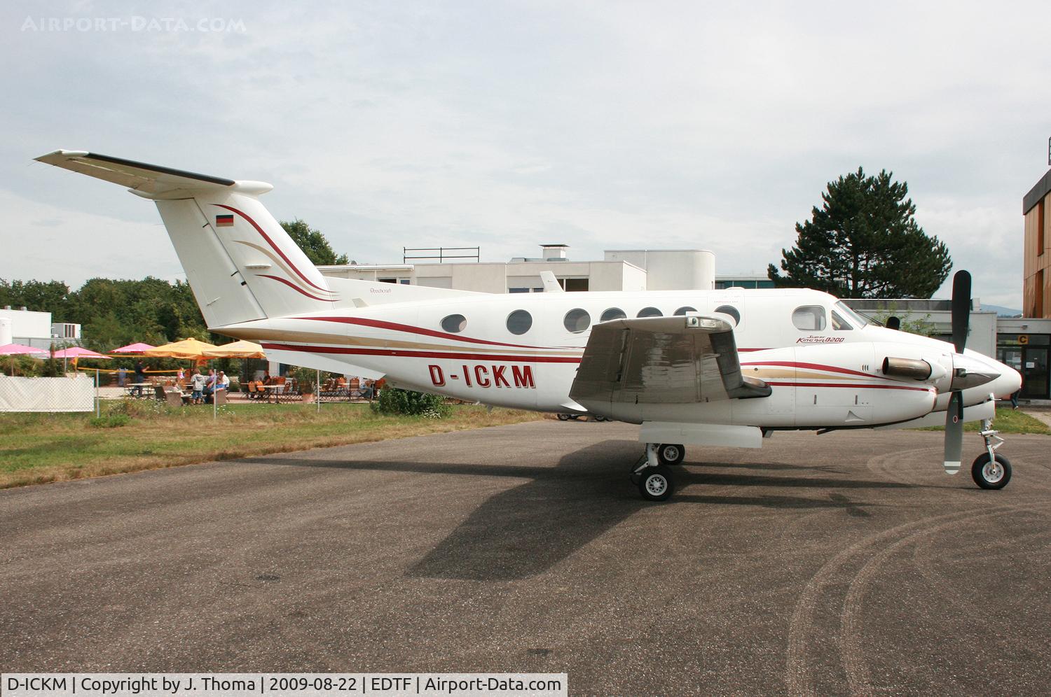 D-ICKM, 1982 Beech B200 King Air C/N BB-1005, Beech B200 Super King Air