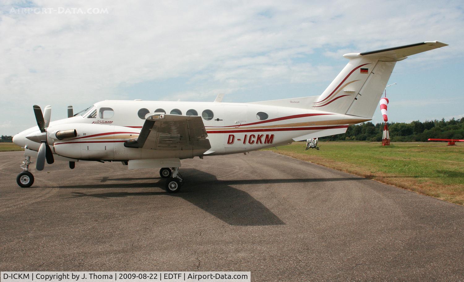 D-ICKM, 1982 Beech B200 King Air C/N BB-1005, Beech B200 Super King Air