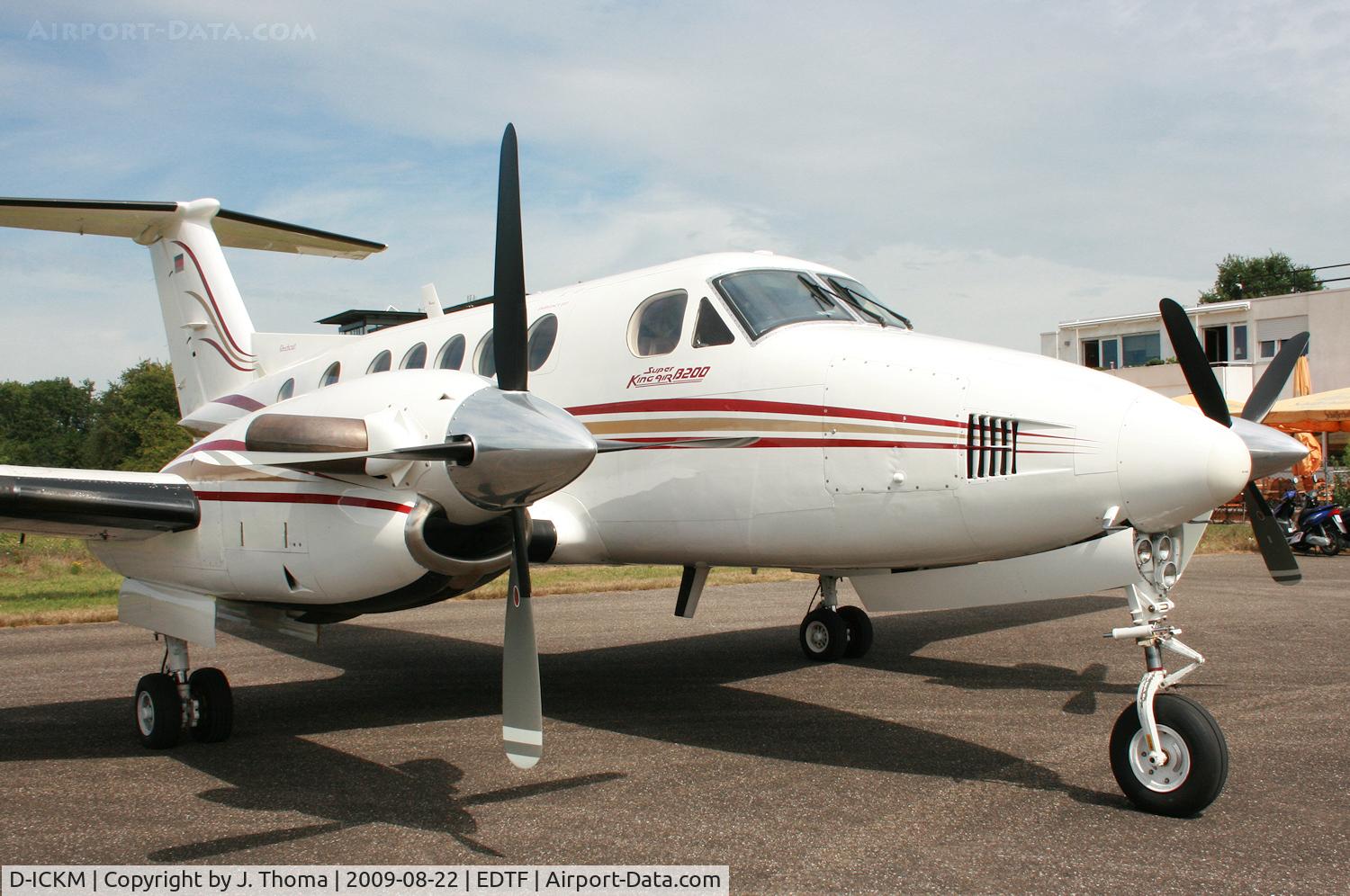 D-ICKM, 1982 Beech B200 King Air C/N BB-1005, Beech B200 Super King Air
