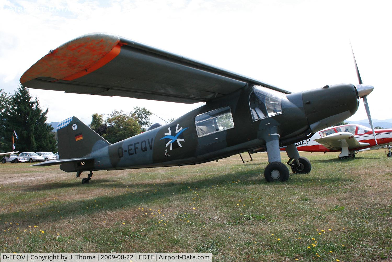 D-EFQV, 1957 Dornier Do-27B-1 C/N 175, Dornier DO-27 B1