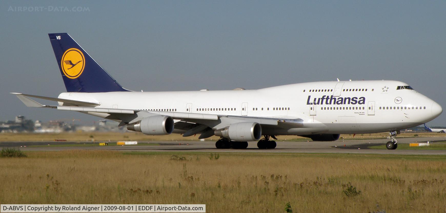 D-ABVS, 1997 Boeing 747-430 C/N 28286, LH B744 take off RW18
