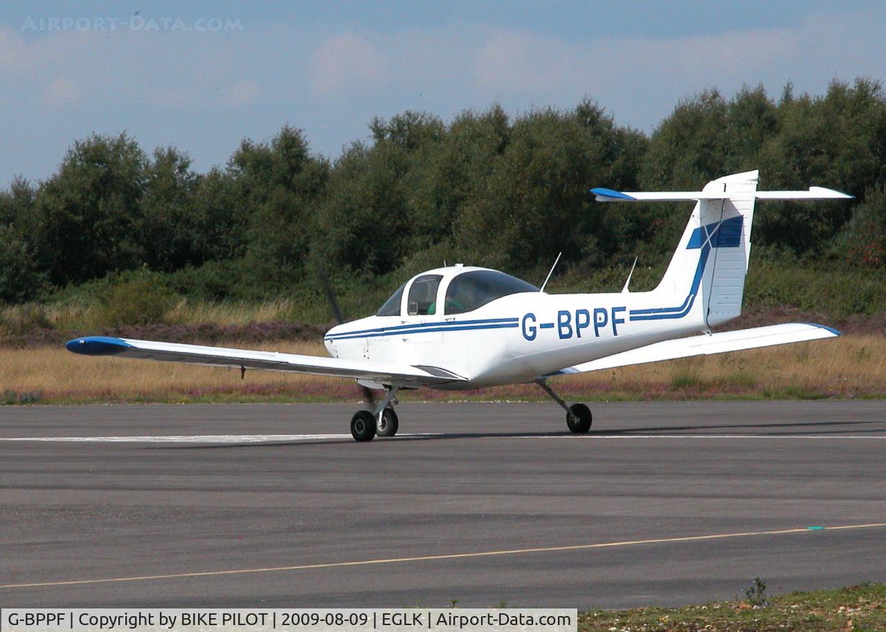 G-BPPF, 1979 Piper PA-38-112 Tomahawk Tomahawk C/N 38-79A0578, LINED UP RWY 25