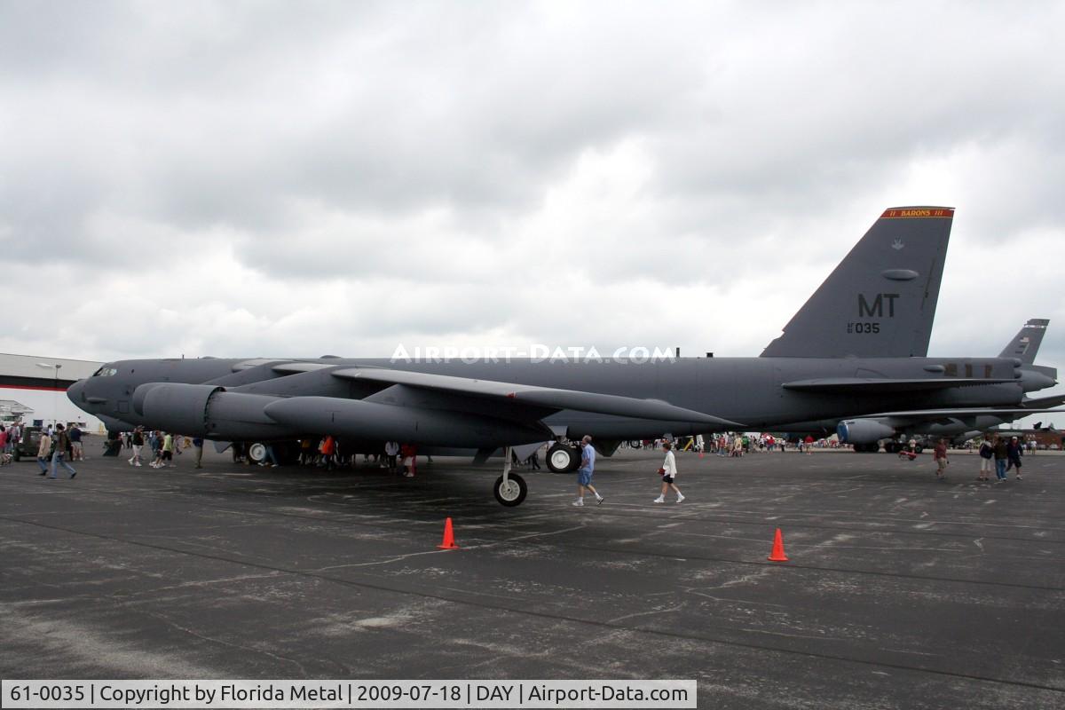 61-0035, 1961 Boeing B-52H Stratofortress C/N 464462, B-52H