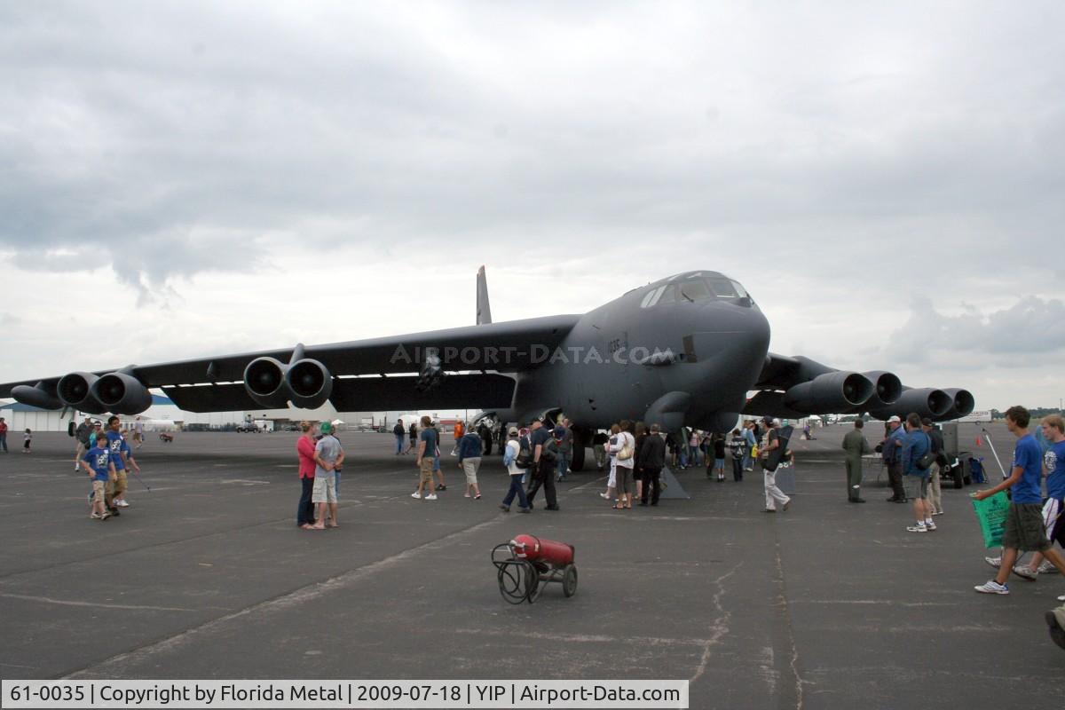 61-0035, 1961 Boeing B-52H Stratofortress C/N 464462, B-52H