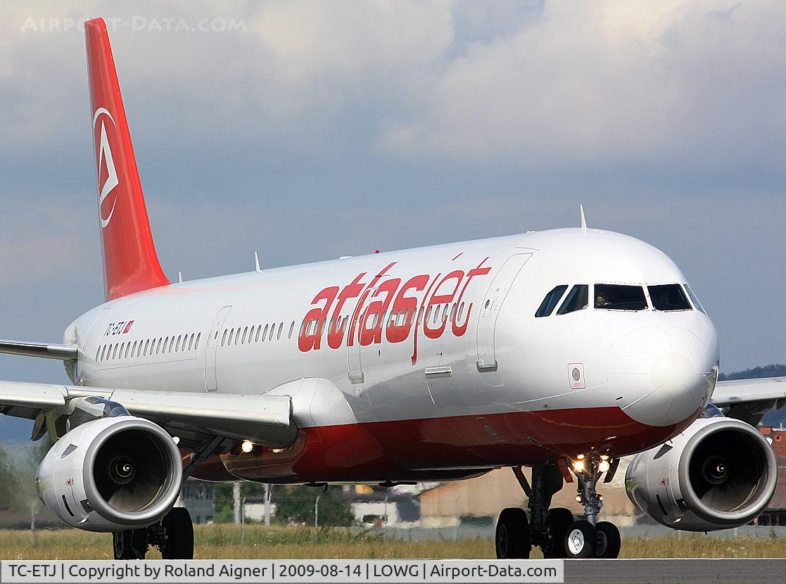 TC-ETJ, 1999 Airbus A321-231 C/N 974, New this year: Atlas jet flies with A321 every Friday to Antalya.