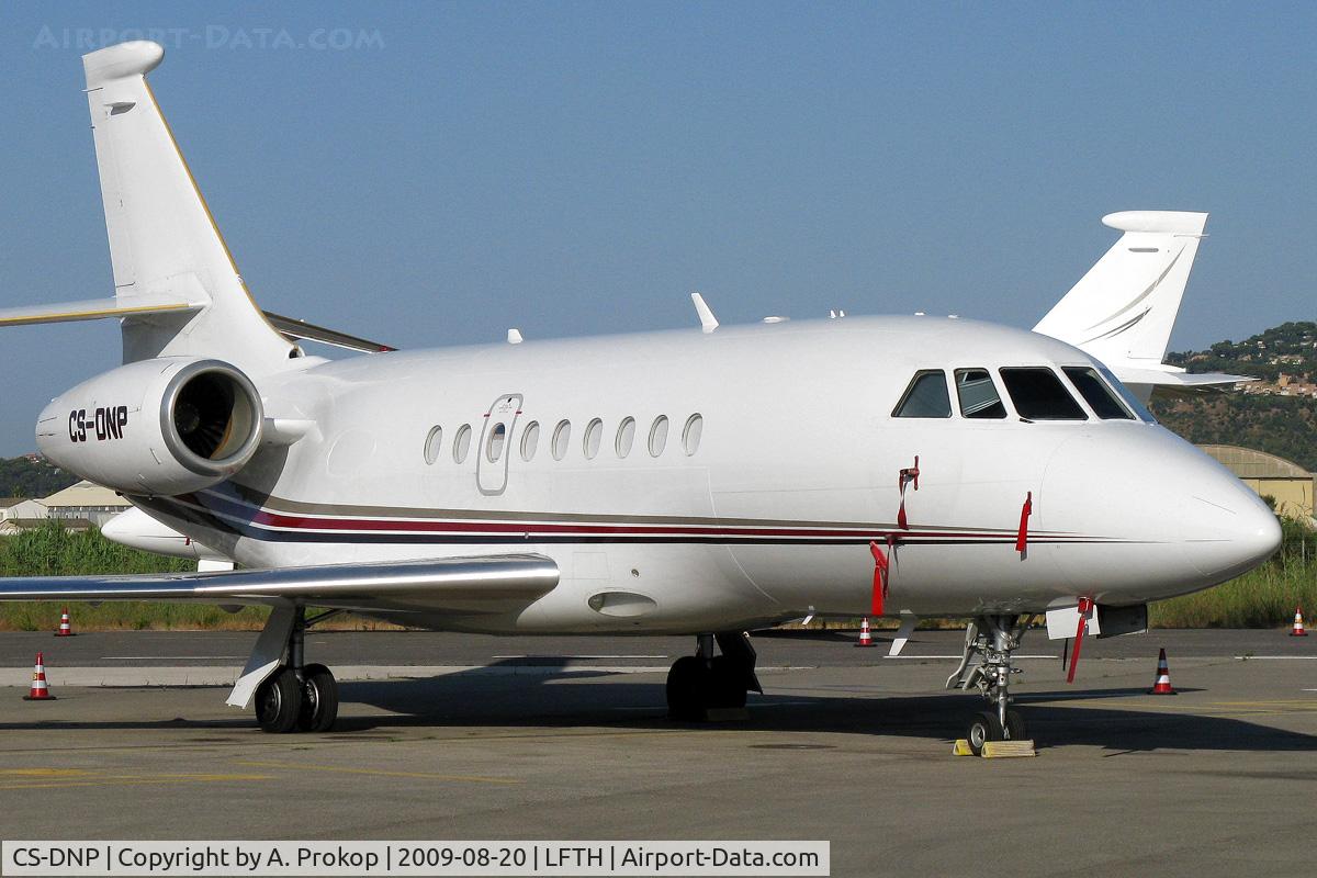 CS-DNP, 2000 Dassault Falcon 2000 C/N 109, Toulon-Hyères apron