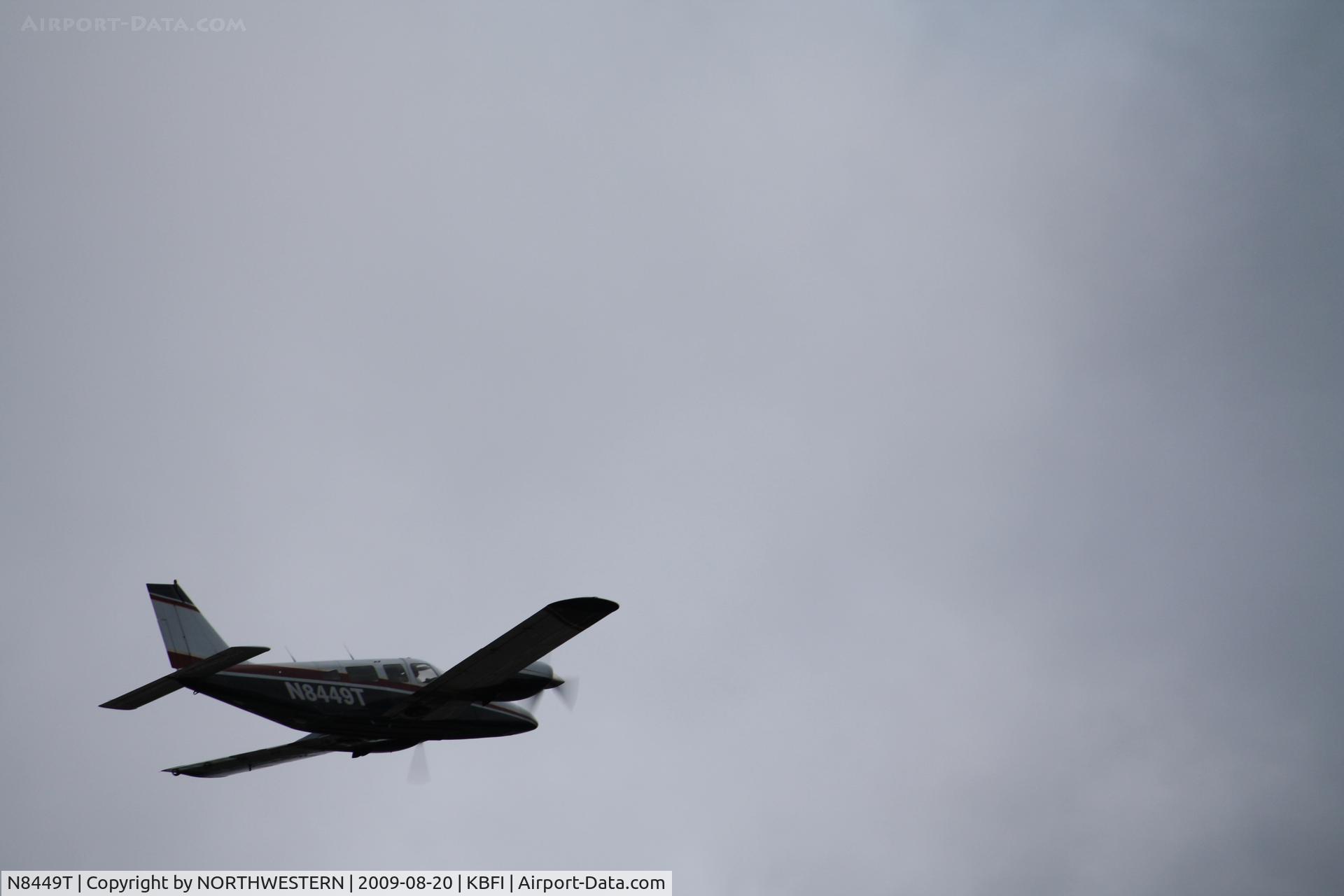 N8449T, 1981 Piper PA-34-220T C/N 34-8133272, SEATTLE-PORTLAND