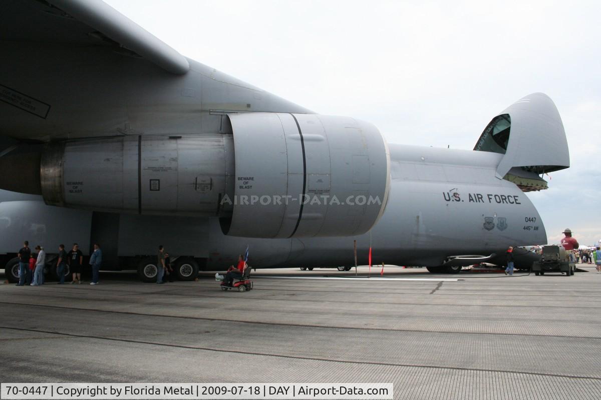 70-0447, 1970 Lockheed C-5A Galaxy C/N 500-0061, C-5A Galaxy