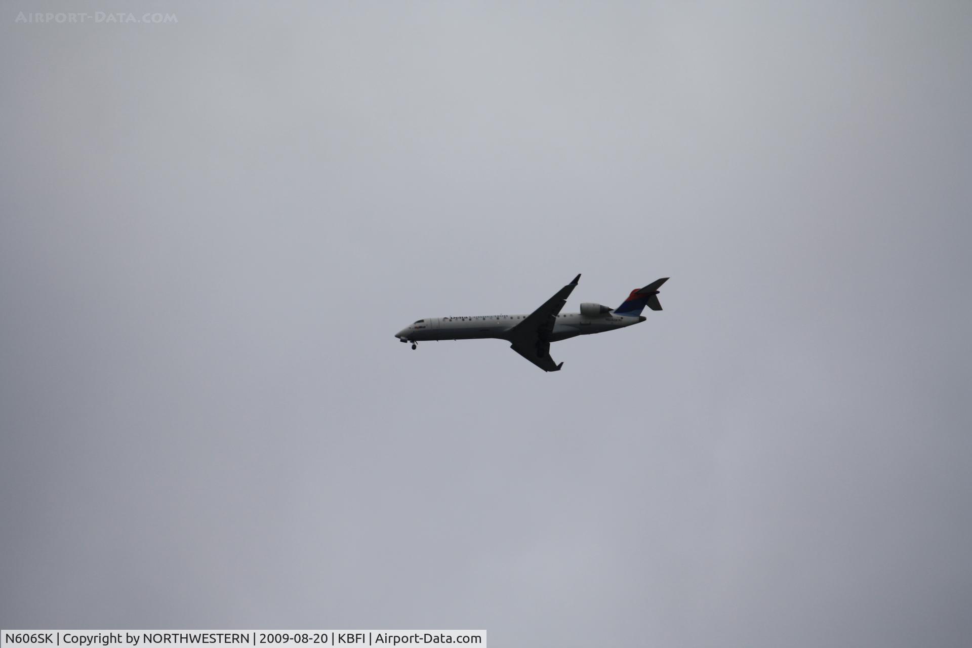 N606SK, 2006 Bombardier CRJ-700 (CL-600-2C10) Regional Jet C/N 10250, SALT LAKE -SEATTLE