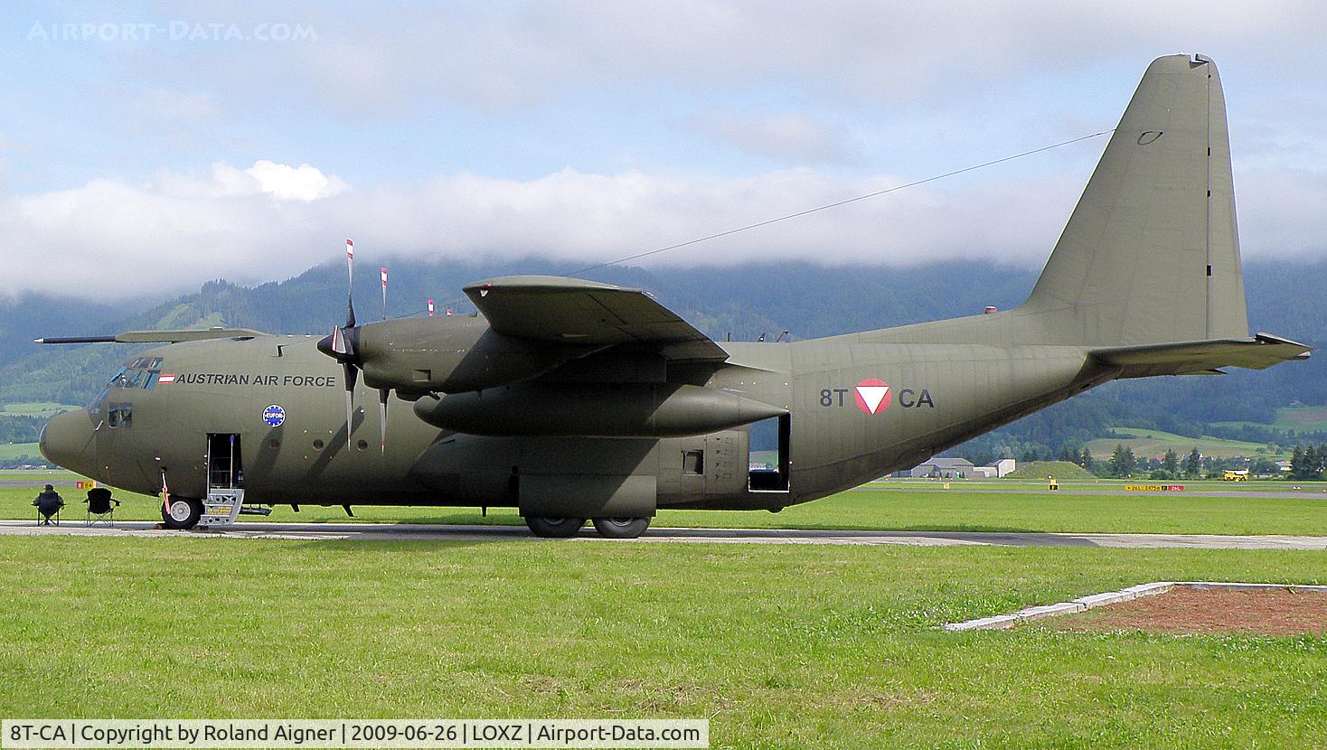 8T-CA, 1967 Lockheed C-130K Hercules C.1 C/N 382-4198, A break for the Lokheed C130 Hercules of the Austrian Air Force.