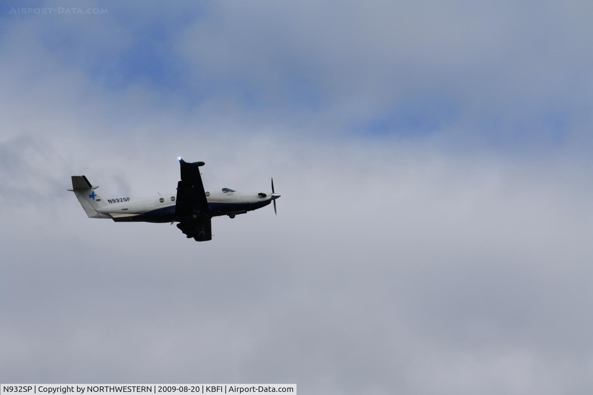 N932SP, 1998 Pilatus PC-12/45 C/N 222, SEATTLE -PORTLAND