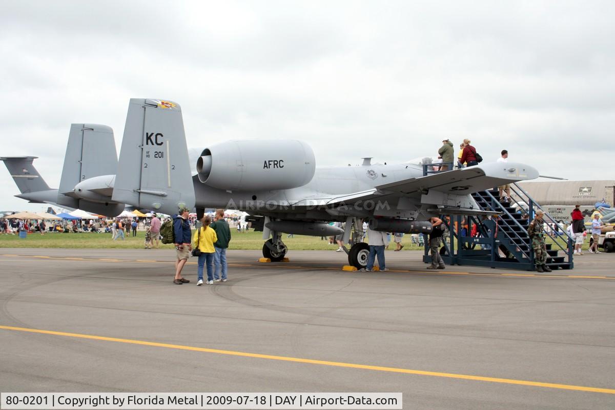 80-0201, 1980 Fairchild Republic A-10A Thunderbolt II C/N A10-0551, A-10 Wart Hog