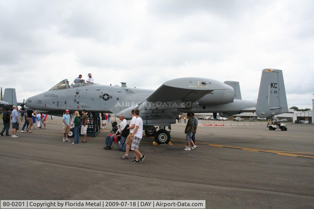 80-0201, 1980 Fairchild Republic A-10A Thunderbolt II C/N A10-0551, A-10A