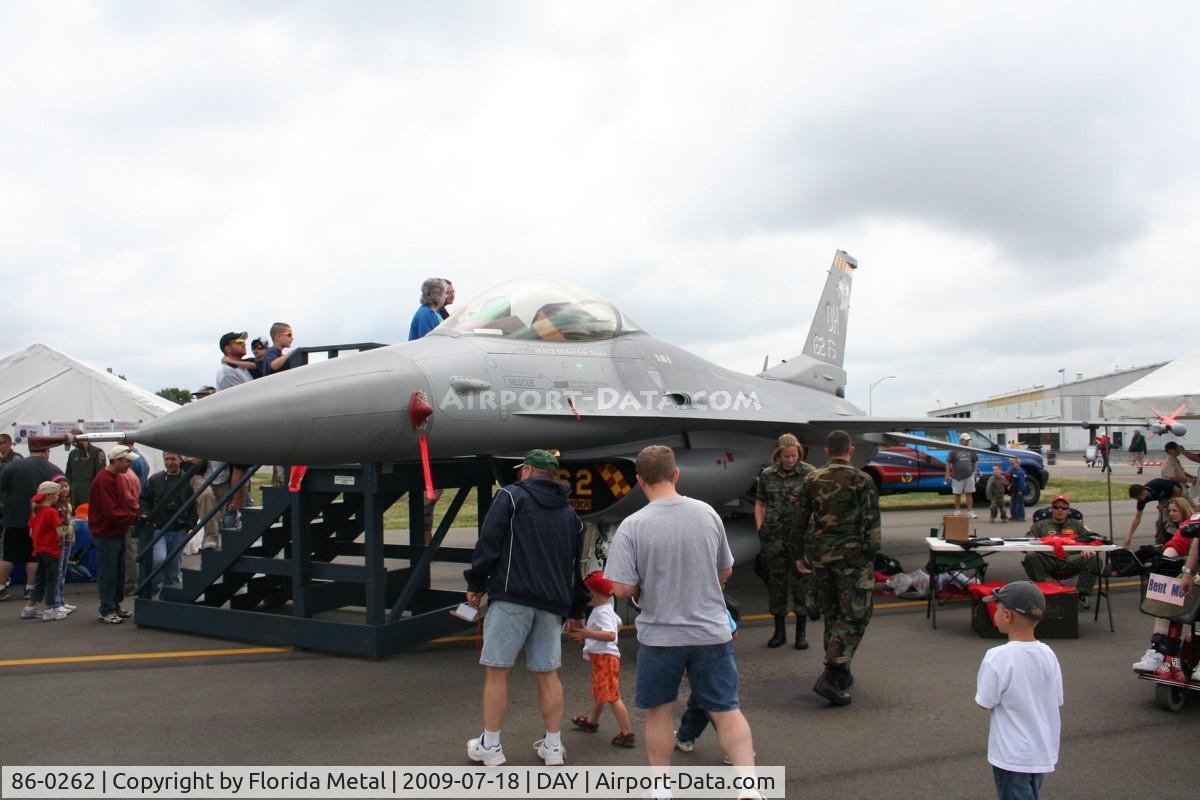 86-0262, 1986 General Dynamics F-16C Fighting Falcon C/N 5C-368, F-16C