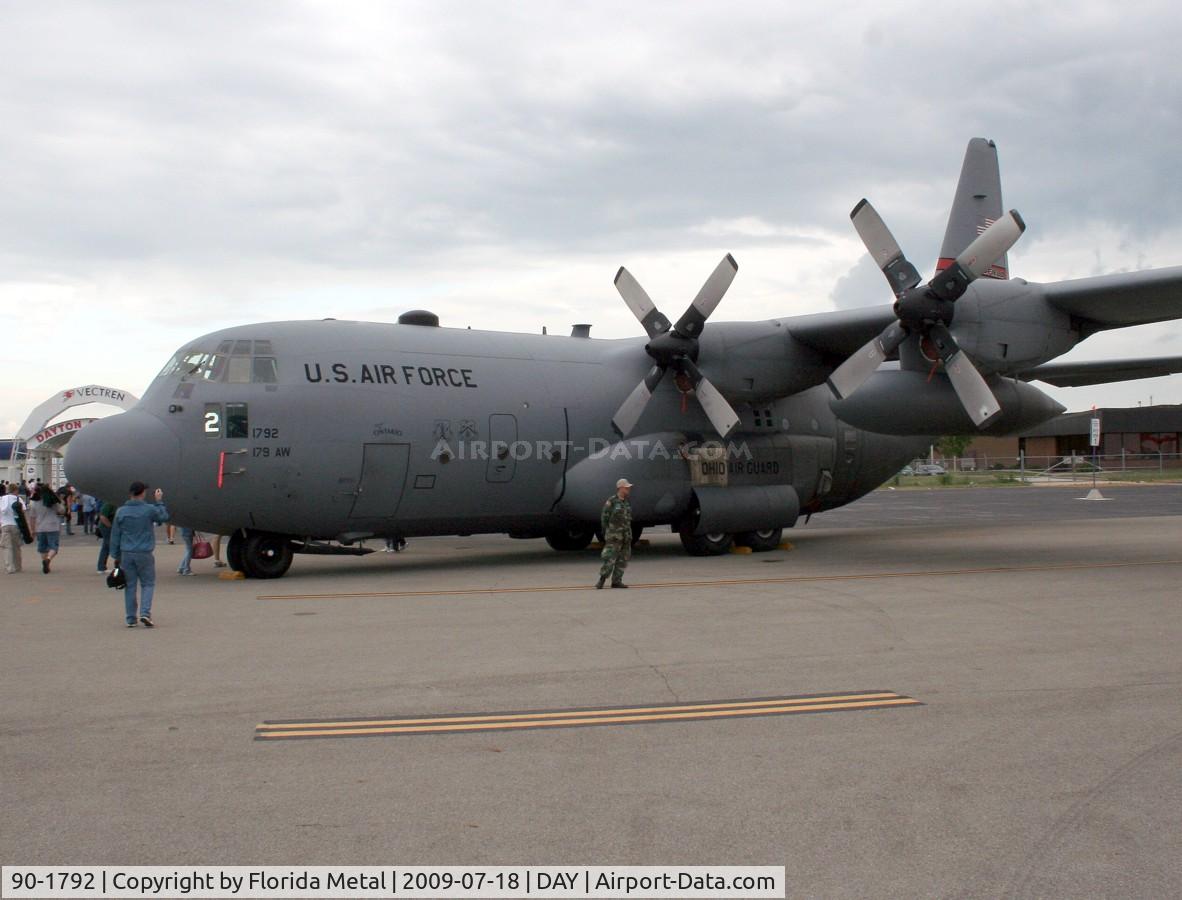 90-1792, 1990 Lockheed C-130H Hercules C/N 382-5245, C-130H