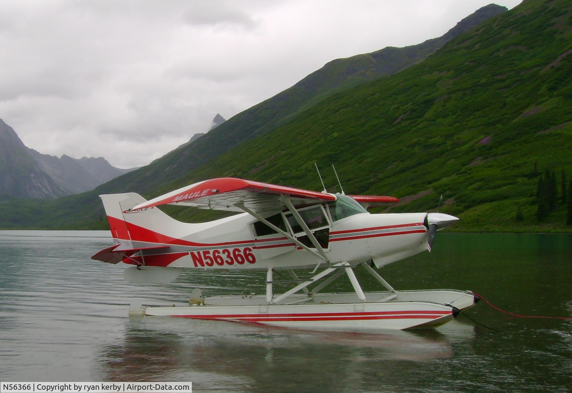 N56366, 1980 Maule M-5-235C Lunar Rocket C/N 7308C, chelatna lake