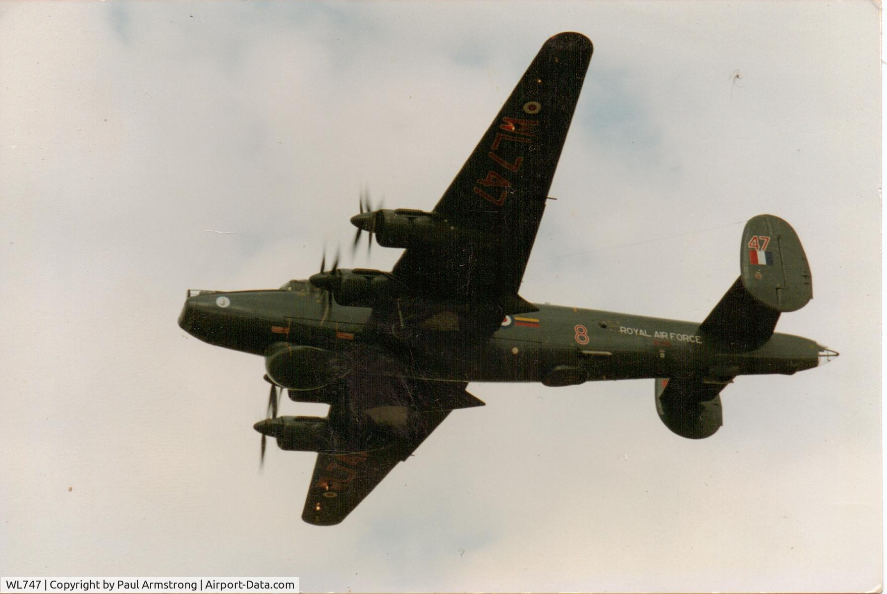 WL747, Avro 716 Shackleton AEW.2 C/N R3/696/239005, WL747 Taken at RAF Manston airshow