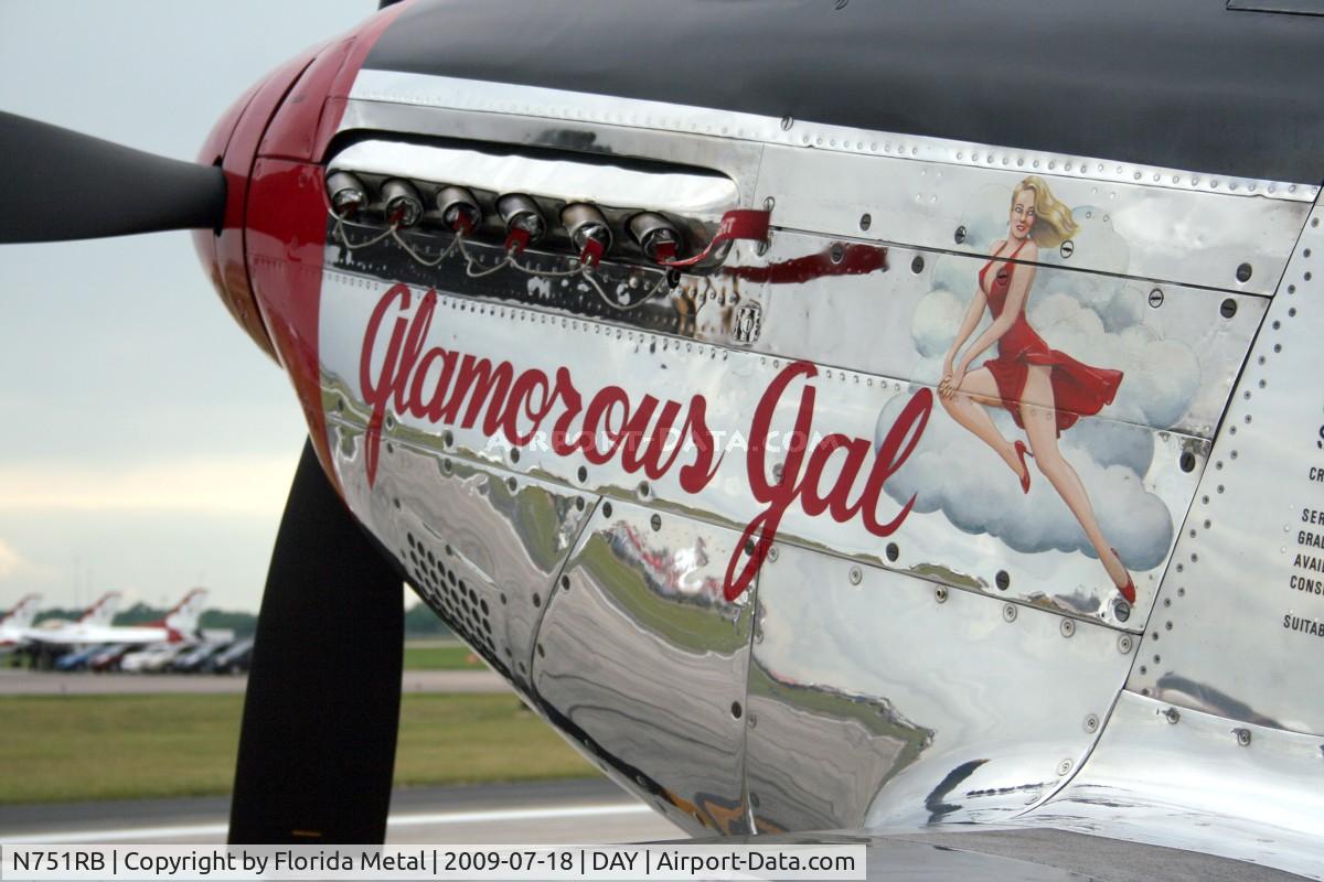 N751RB, 1944 North American P-51D Mustang C/N 44-13903JP, P-51D Glamorous Gal