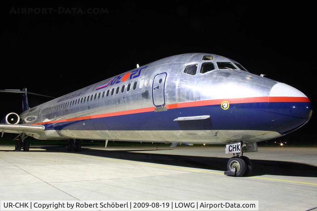 UR-CHK, 1984 McDonnell Douglas MD-82 (DC-9-82) C/N 49188, Nice visitor!