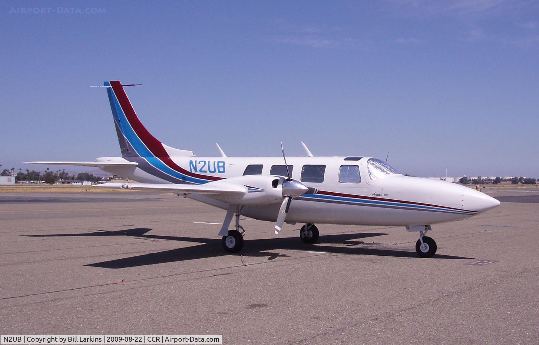 N2UB, 1976 Smith Aerostar 601P C/N 61P-0321-089, Visitor from Nevada.