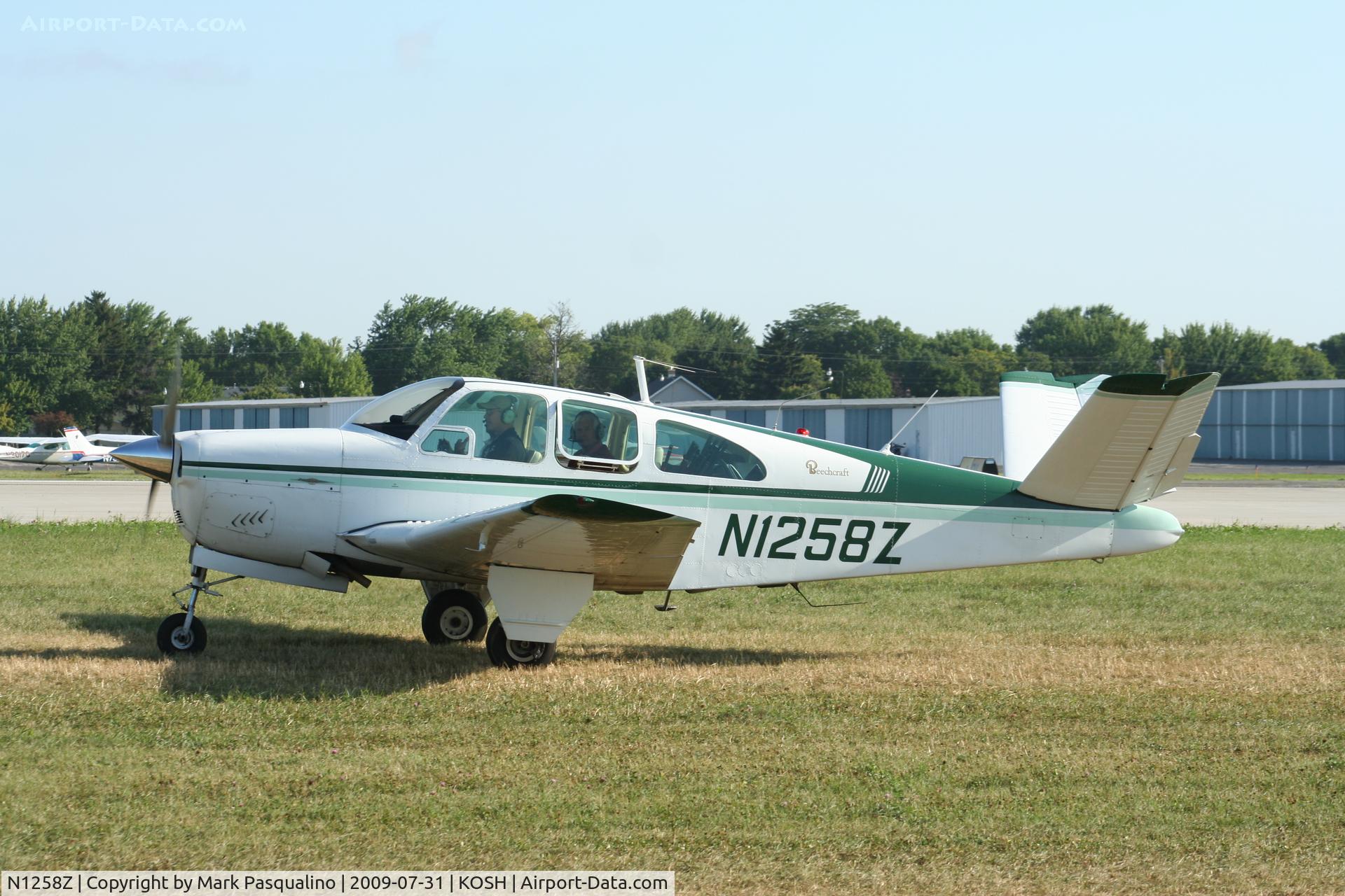 N1258Z, 1961 Beech N35 Bonanza C/N D-6712, Beech N35