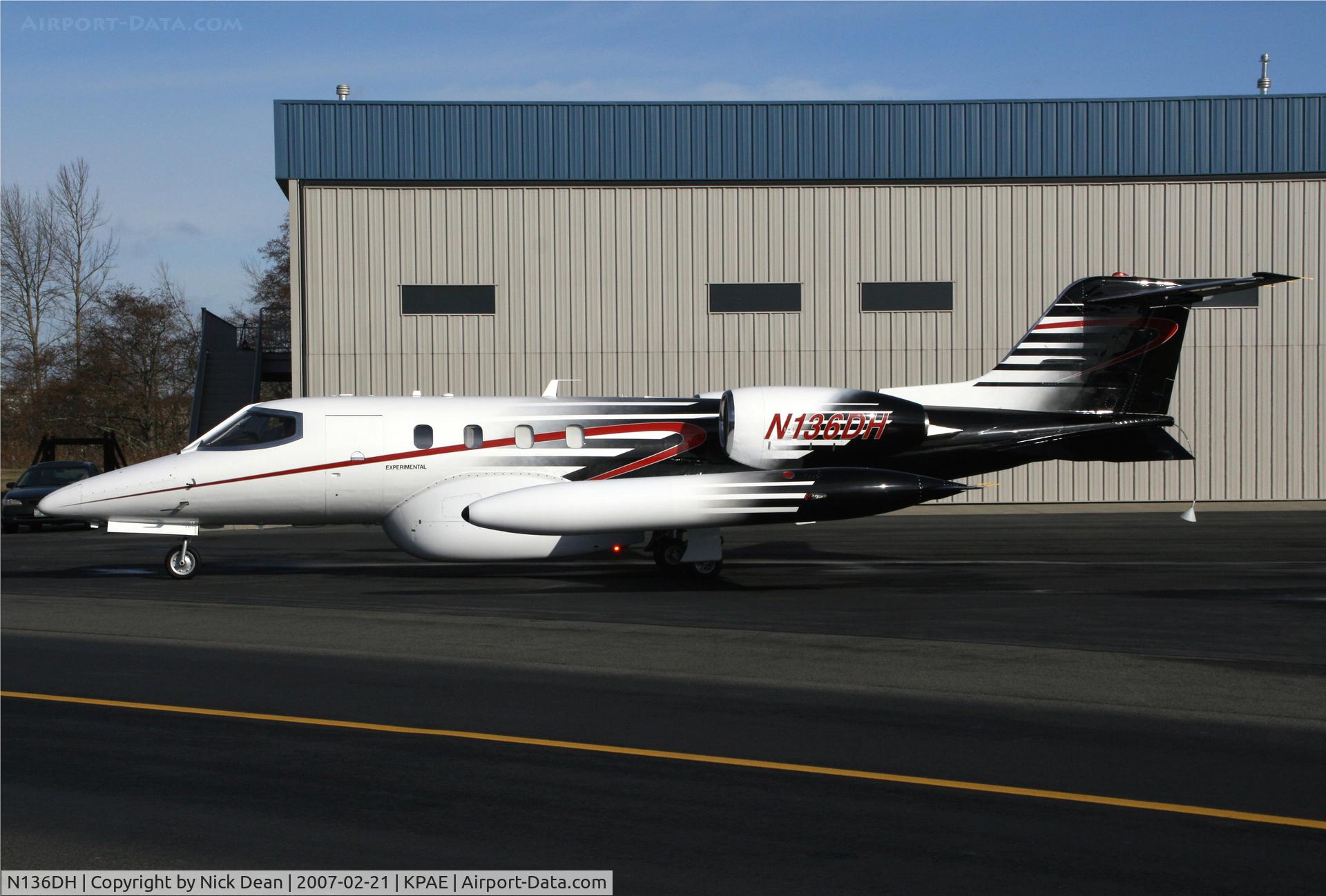 N136DH, 1994 Gates Learjet 36A C/N 036, KPAE Post modification
