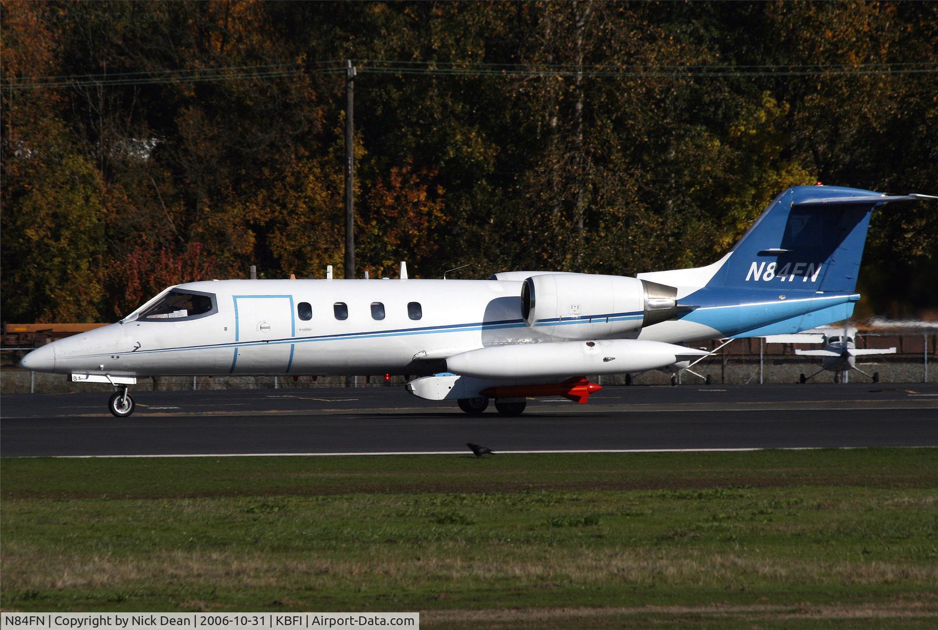 N84FN, 1974 Gates Learjet 36 C/N 002, KBFI