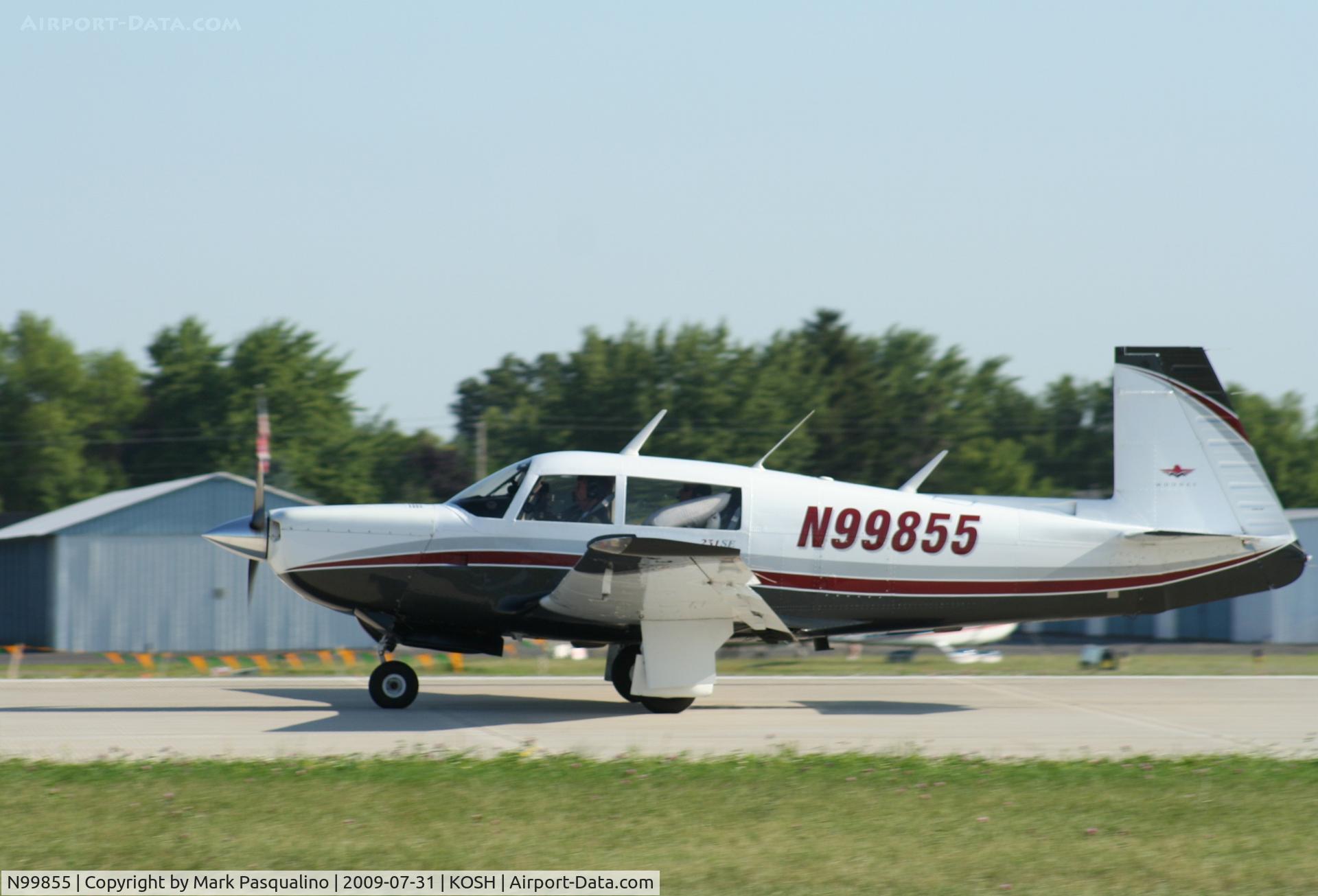 N99855, 1981 Mooney M20K C/N 25-0550, Mooney M20K
