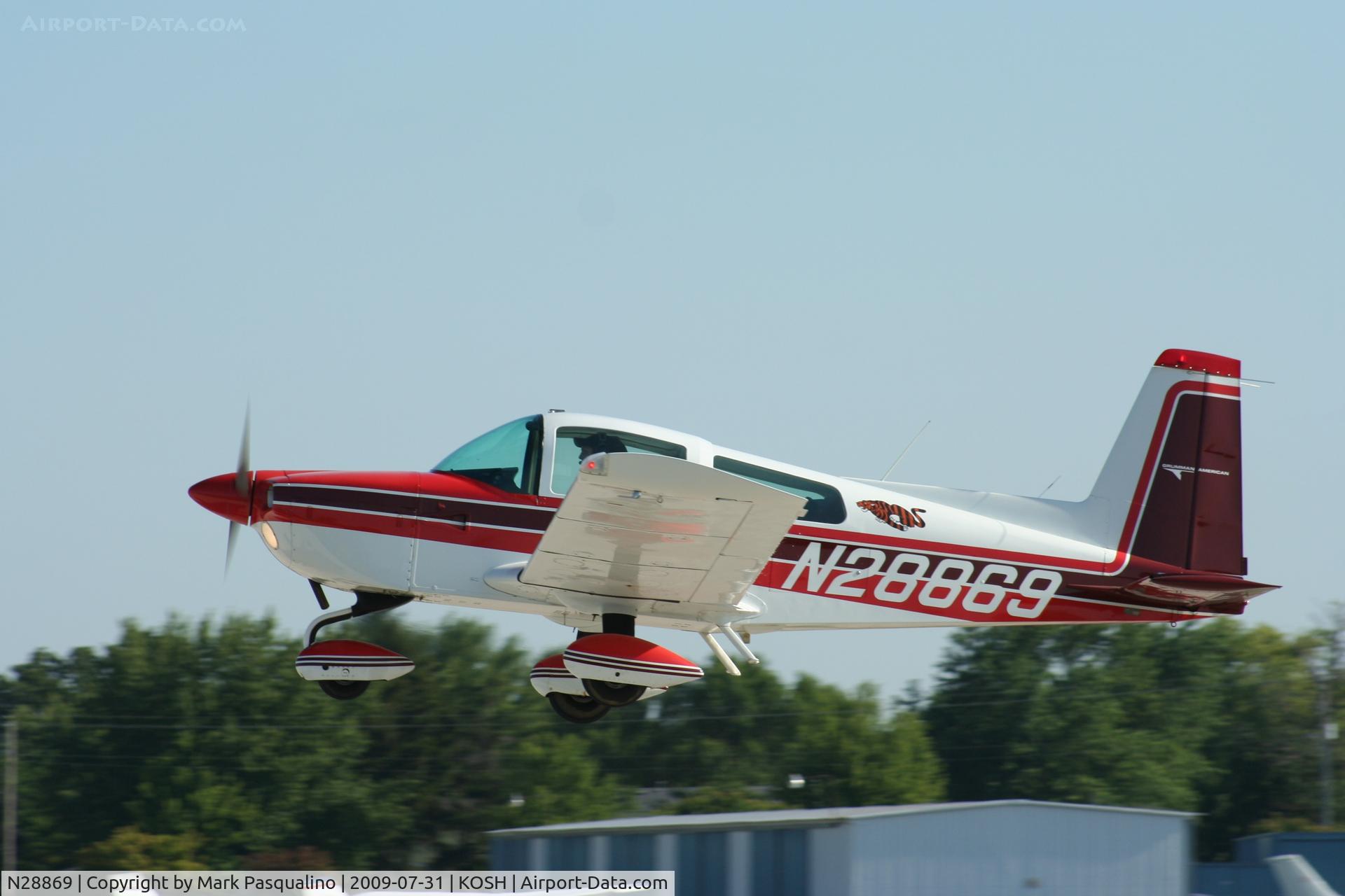 N28869, 1978 Grumman American AA-5B Tiger C/N AA5B0874, AA-5B
