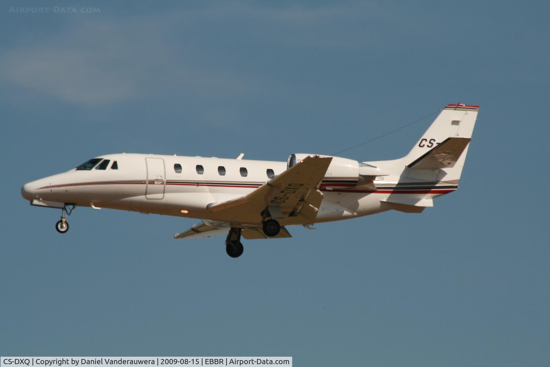 CS-DXQ, 2007 Cessna 560XL Citation XLS C/N 560-5704, Arriving to rwy 25L