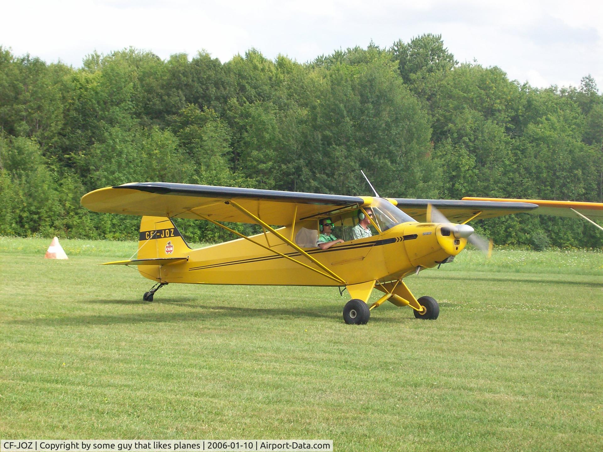 CF-JOZ, 1947 Piper PA-11 Cub Special C/N 11-307, CNJ4 Fly-In