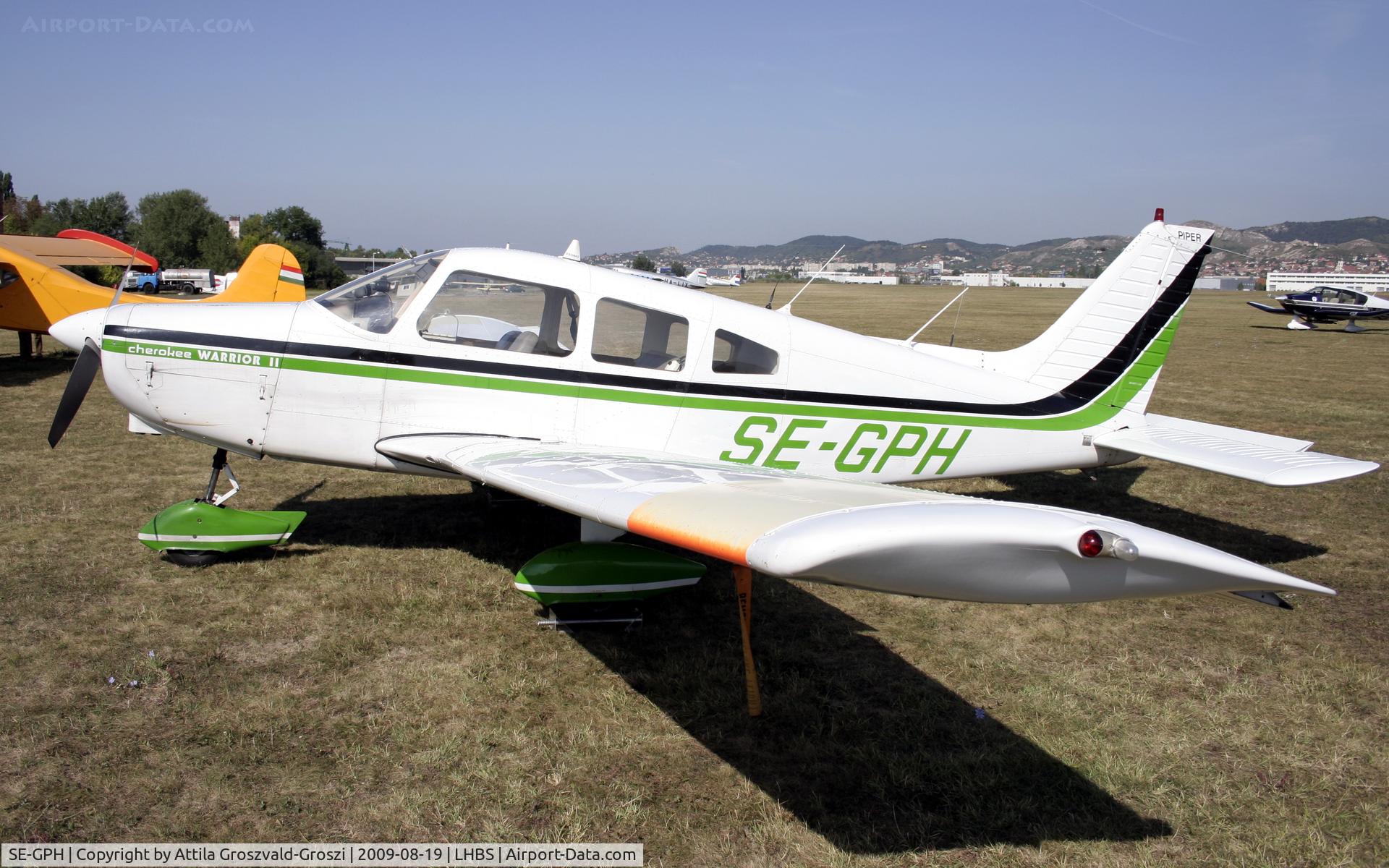 SE-GPH, 1977 Piper PA-28-161 Warrior II C/N 28-7716116, Budaörs-Airport  Hungary-LHBS
