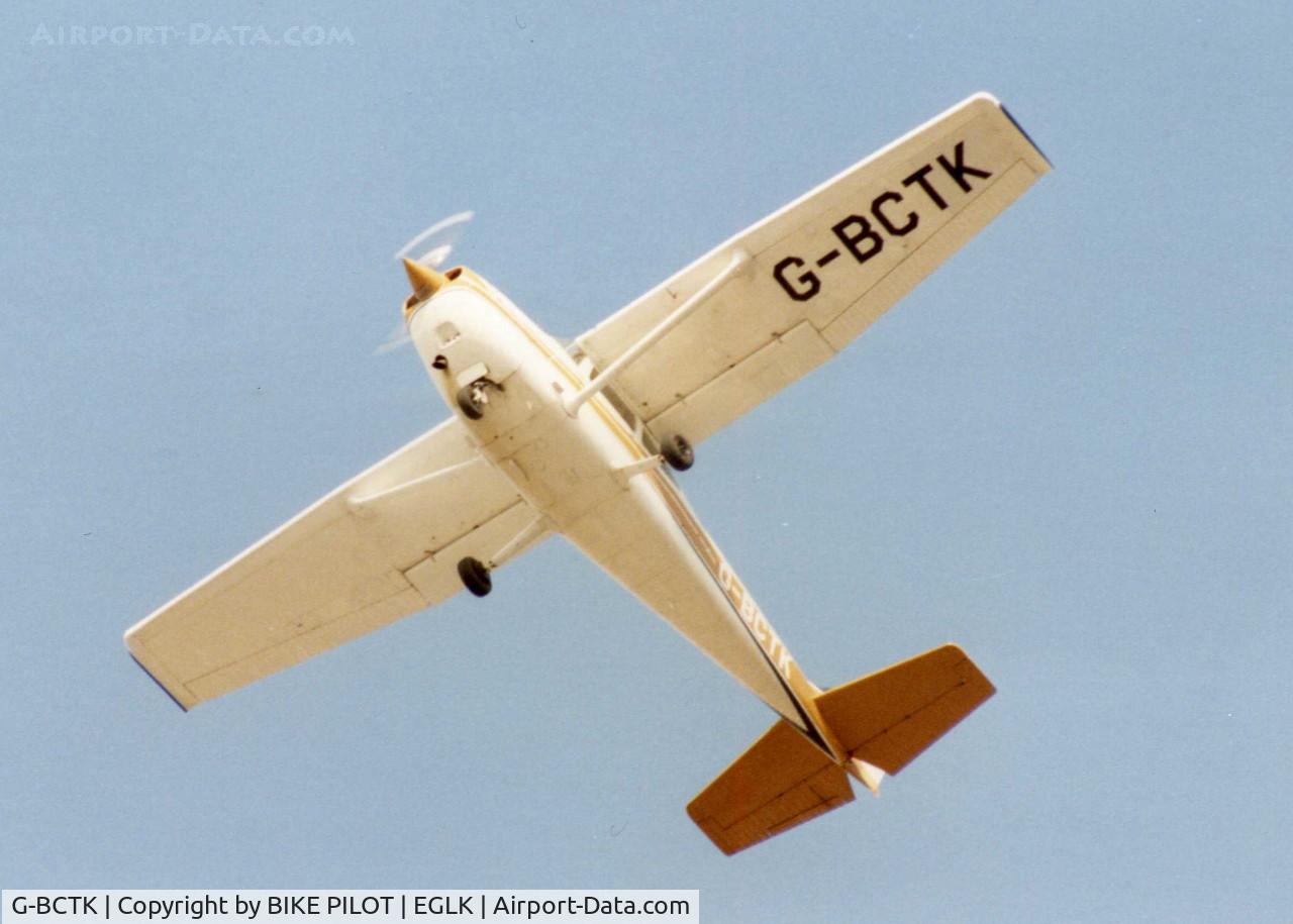 G-BCTK, 1975 Reims FR172J Reims Rocket C/N 0546, FINALS FOR RWY 25 1991-03