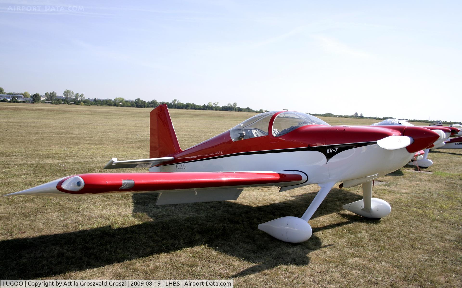 I-UGOO, 2006 Vans RV-7 C/N 72296, Budaörs-Airport  Hungary-LHBS