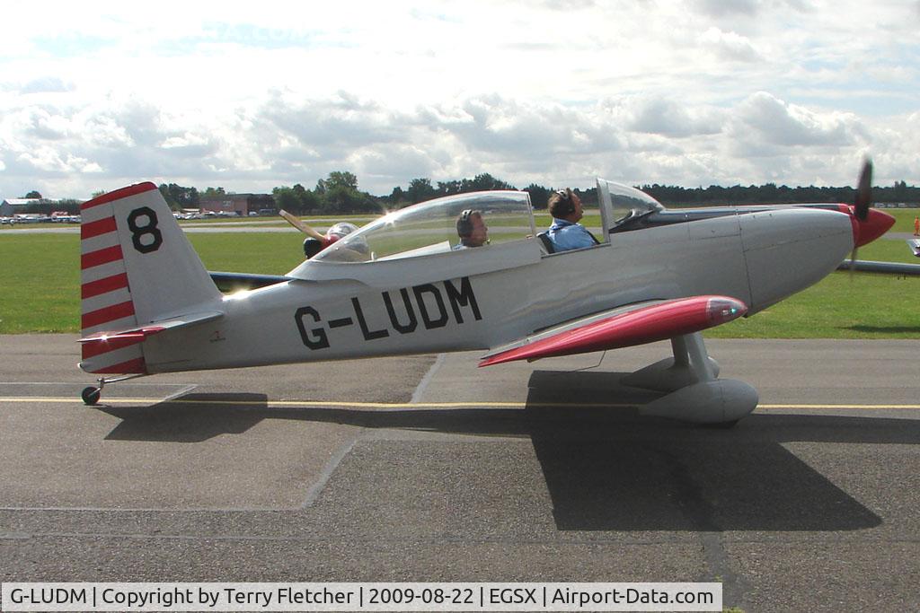 G-LUDM, 2006 Vans RV-8 C/N PFA 303-14521, RV-8 at 2009 North Weald RV Fly-in
