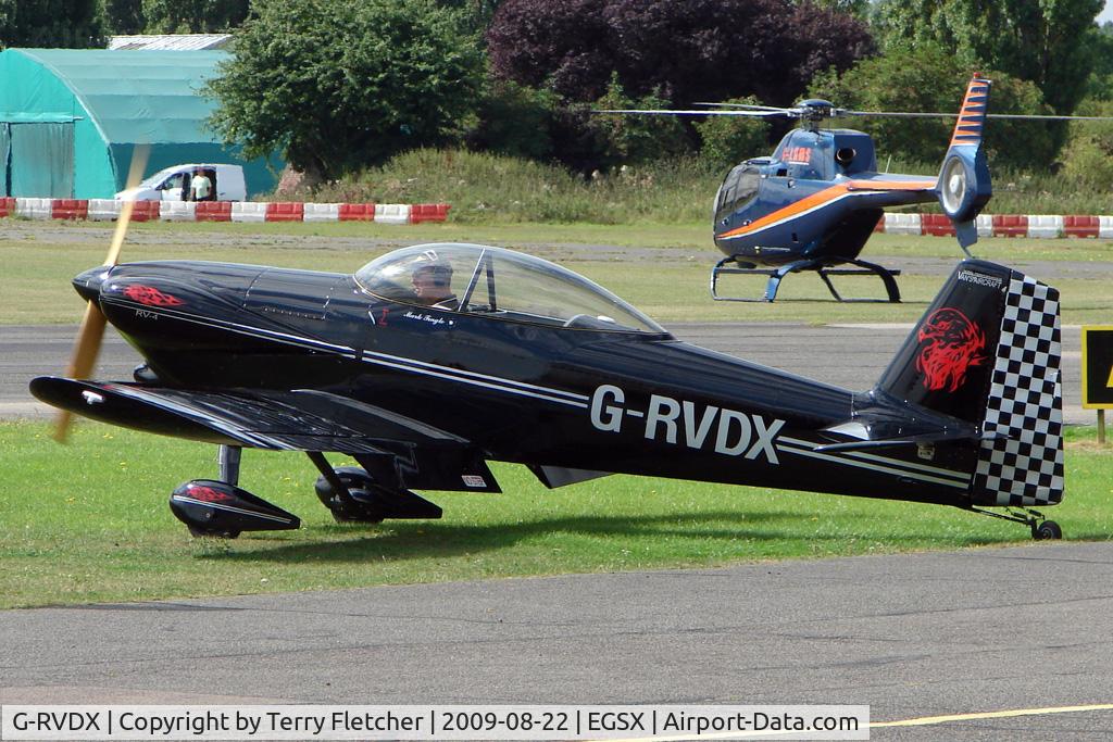 G-RVDX, 1995 Vans RV-4 C/N 926, RV-4 at 2009 North Weald RV Fly-in