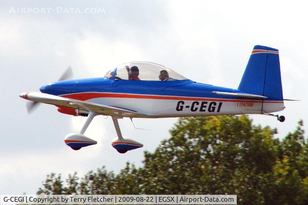 G-CEGI, 2003 Van's RV-8 C/N 81480, RV-8 at 2009 North Weald RV Fly-in