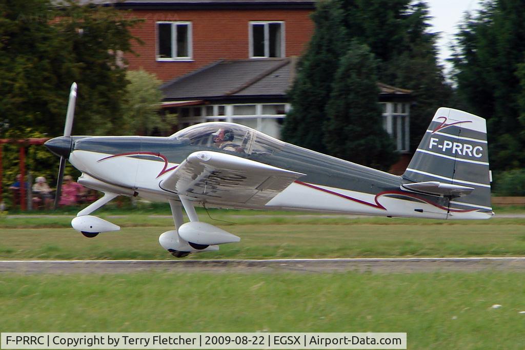 F-PRRC, Vans RV-7A C/N 71290, French RV at 2009 North Weald RV Fly-in