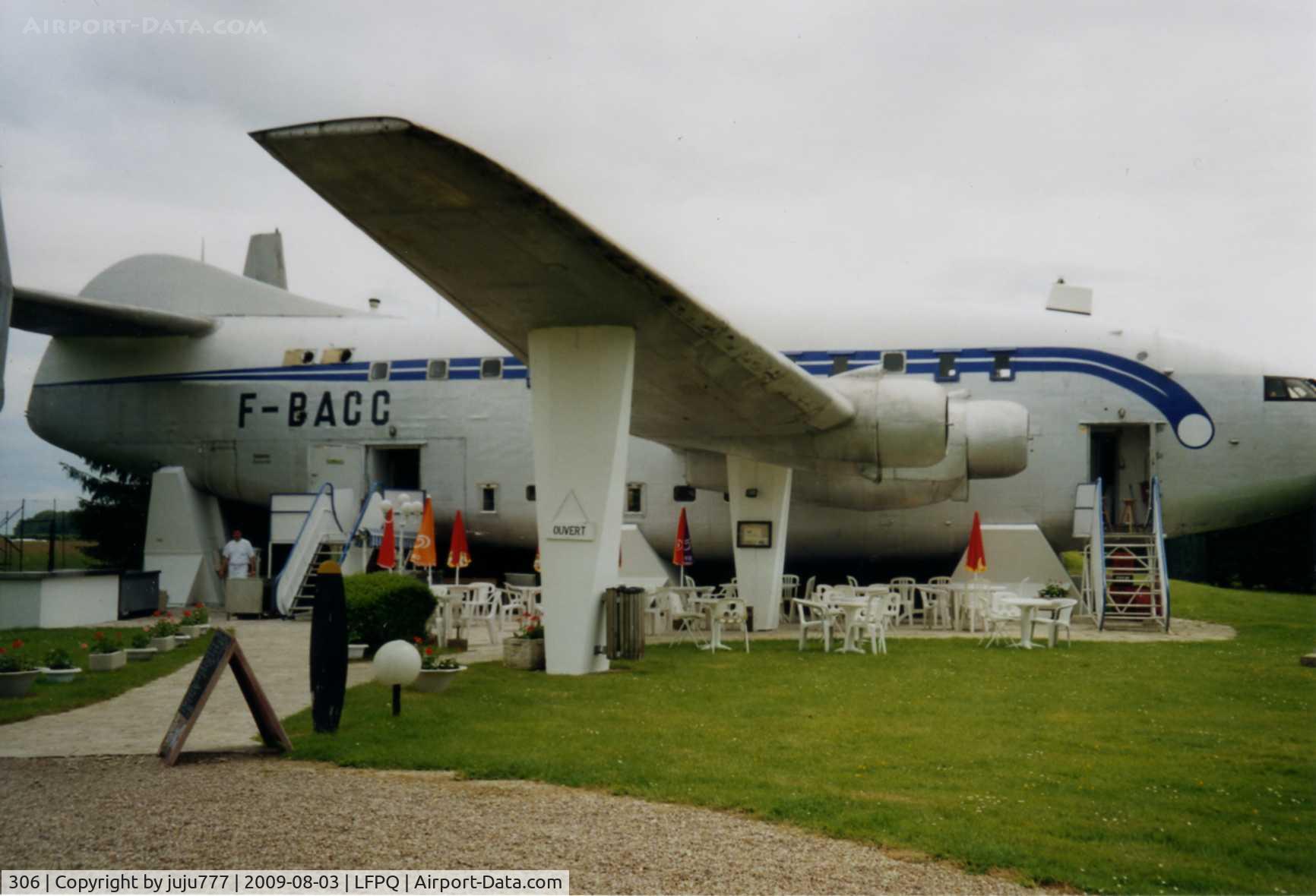 306, 1950 Breguet 763 Provence C/N 6, use for restorant