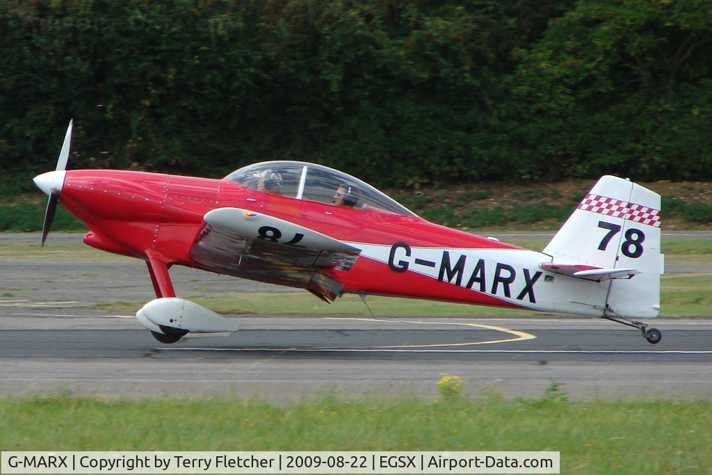 G-MARX, 1996 Vans RV-4 C/N 2394-1211, RV-4 at 2009 North Weald RV Fly-in