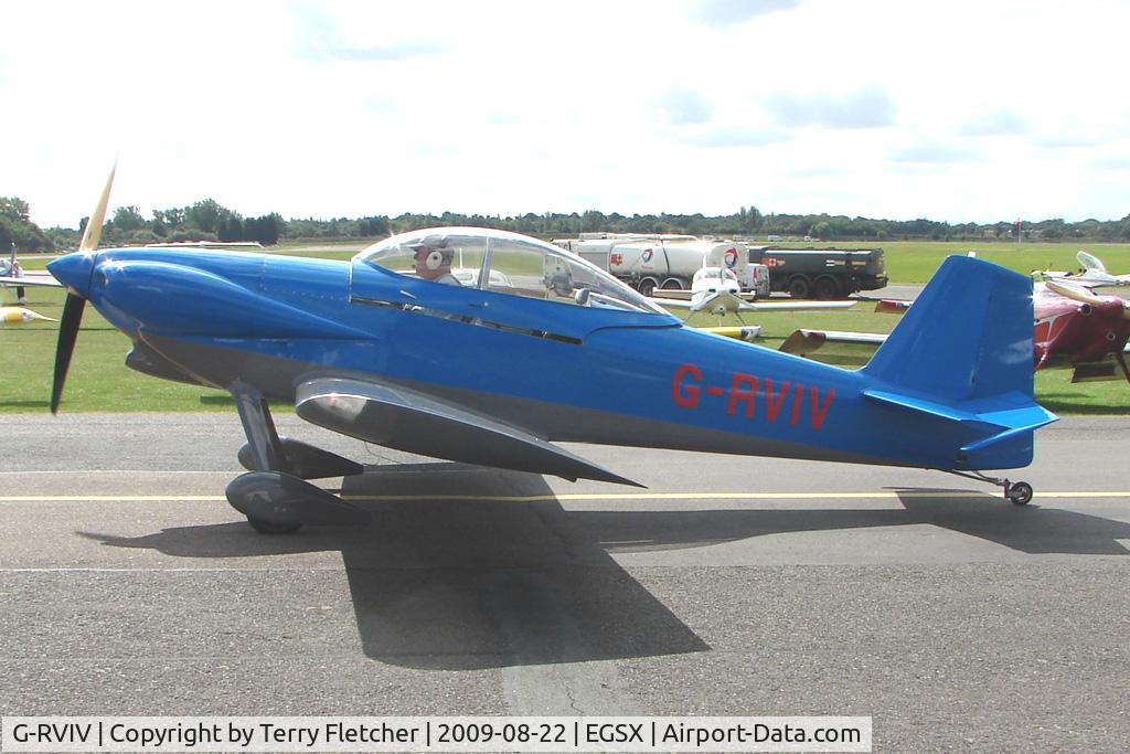 G-RVIV, 1999 Vans RV-4 C/N PFA 181-12366, RV-4 at 2009 North Weald RV Fly-in