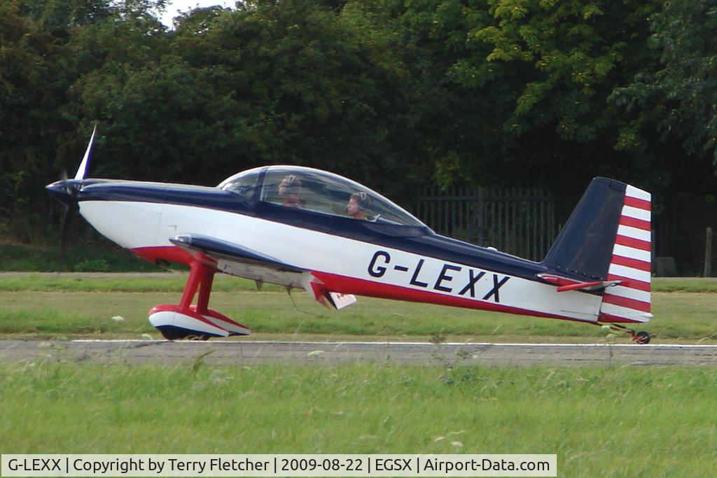 G-LEXX, 2002 Vans RV-8 C/N PFA 303-13896, RV-8 at 2009 North Weald RV Fly-in