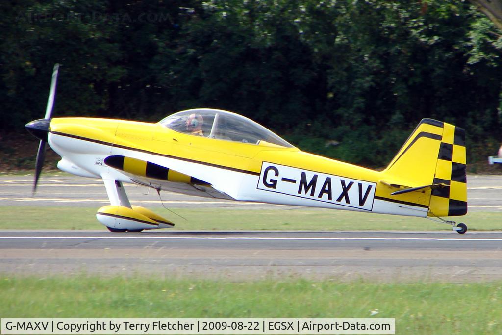 G-MAXV, 2000 Vans RV-4 C/N PFA 181-13266, RV-4 at 2009 North Weald RV Fly-in