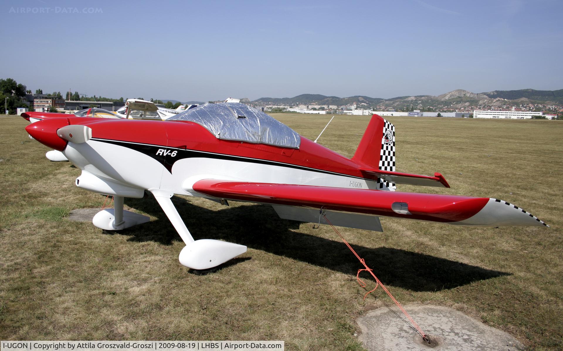 I-UGON, 2000 Vans RV-6 C/N 60258, Budaörs-Airport  Hungary-LHBS