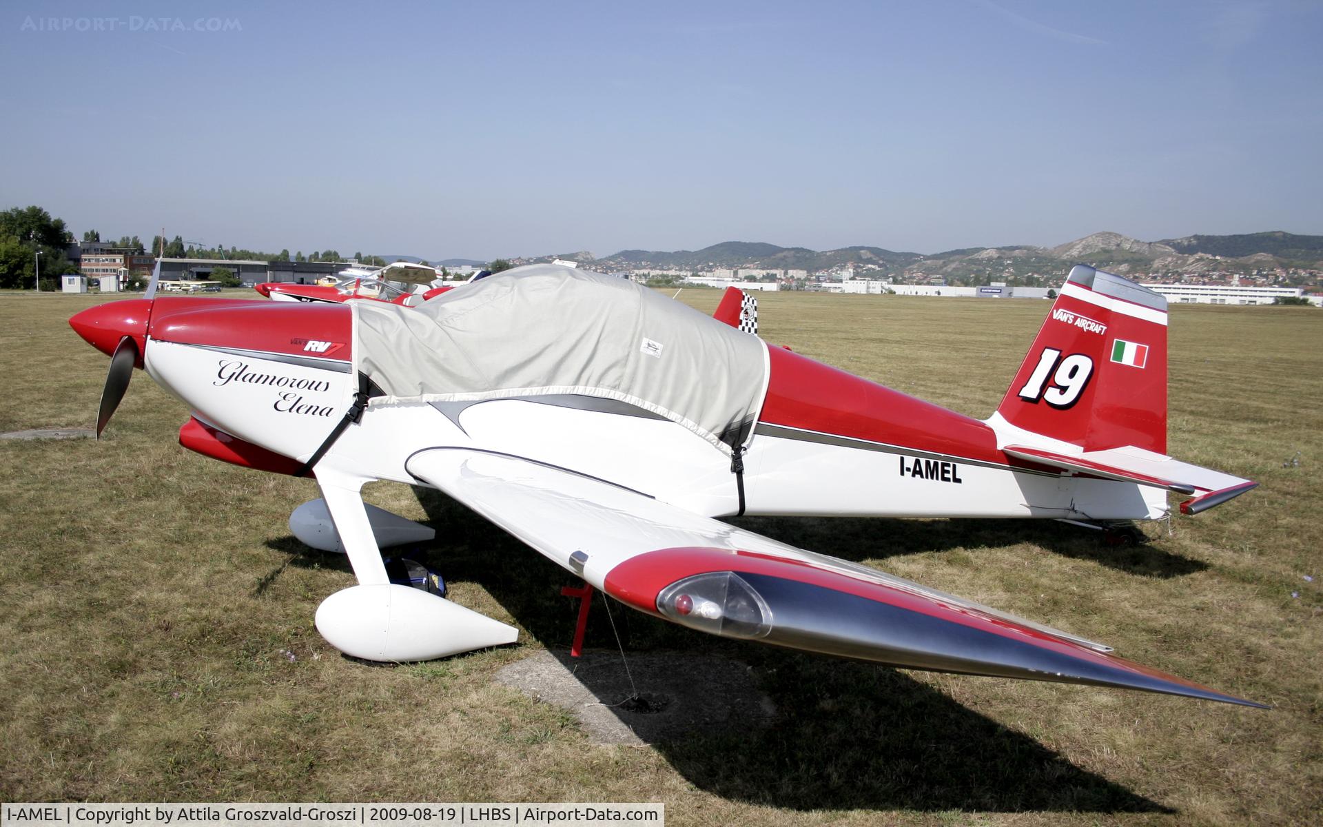 I-AMEL, 2005 Vans RV-7A C/N 71846, Budaörs-Airport  Hungary-LHBS - Glamorous Elena '19