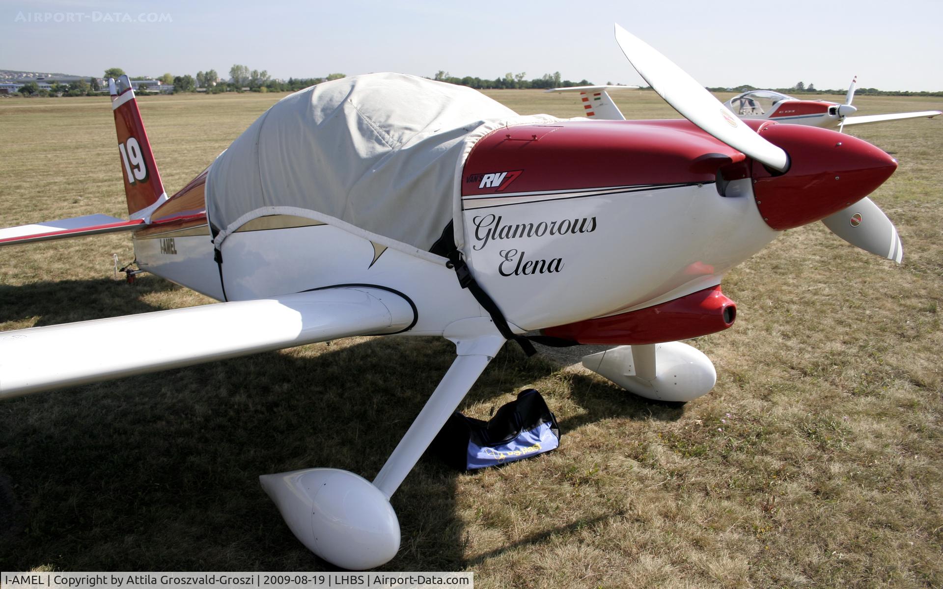 I-AMEL, 2005 Vans RV-7A C/N 71846, Budaörs-Airport  Hungary-LHBS - Glamorous Elena '19