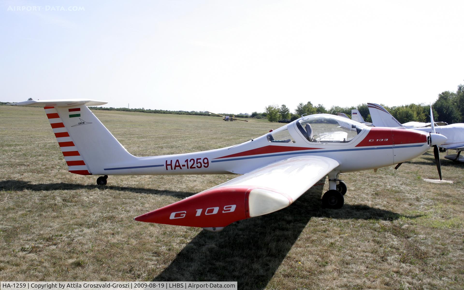 HA-1259, 1981 Grob G-109 C/N 6046, Budaörs-Airport  Hungary-LHBS