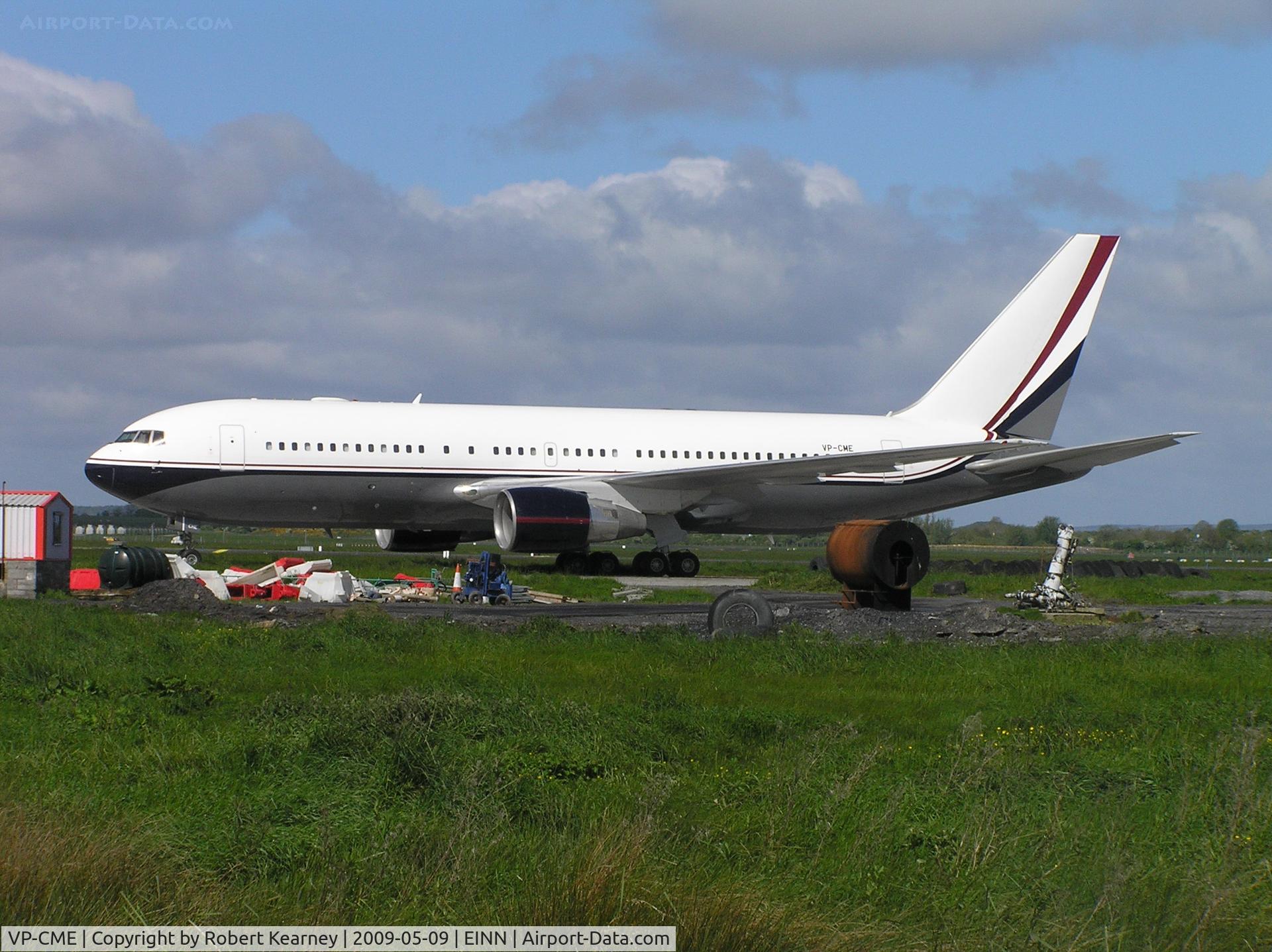 VP-CME, 1982 Boeing 767-231 C/N 22567, Mid-East jet B767 parked up